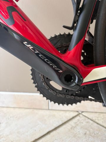 Gebrauchtes Specialized Tarmac Shimano Ultegra Di2 2019 Road & Gravel, Rot — Bild 4 von 6
