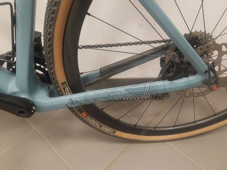 Used Rose BACKROAD GRX RX600 2023 Frameset 2023 Road & Gravel, Blue — image 8 of 12