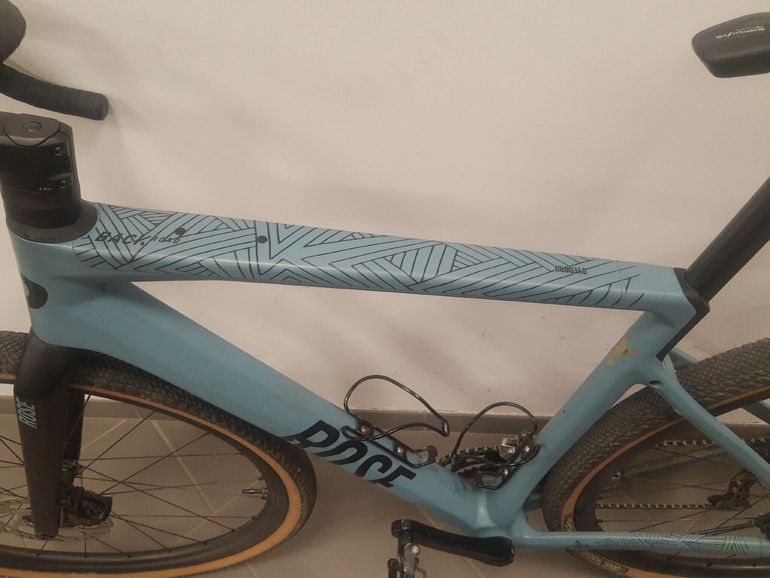 Used Rose BACKROAD GRX RX600 2023 Frameset 2023 Road & Gravel, Blue — image 7 of 12