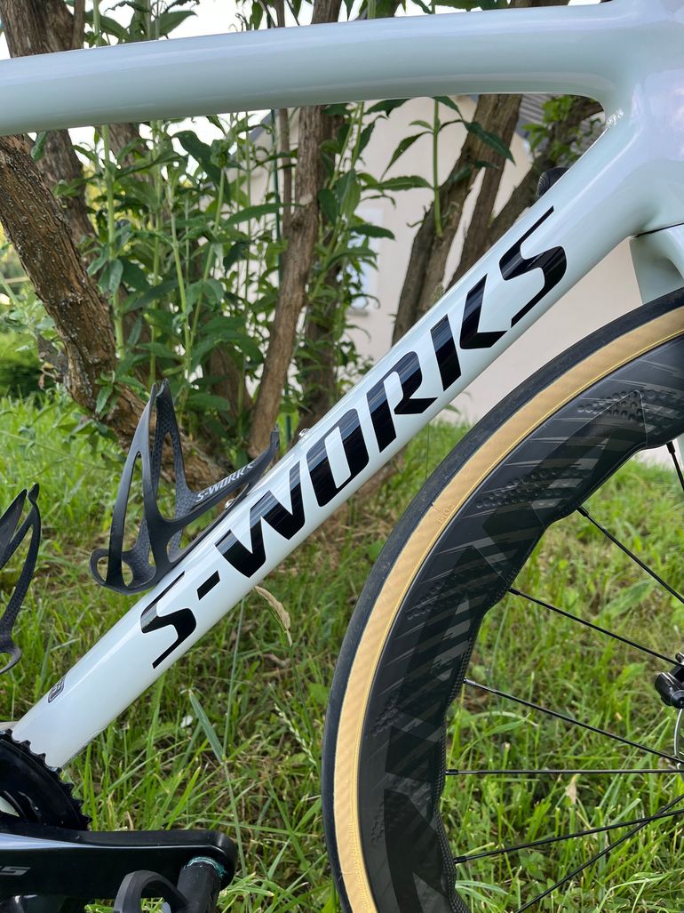 Used Specialized SL8 TARMAC 2025 Road & Gravel, White — image 4 of 6
