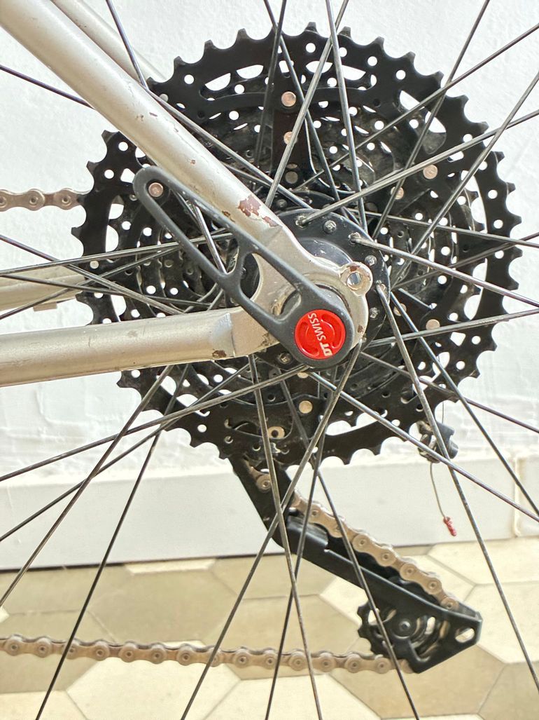 Used Kona KILAUEA Shimano Deore XT 1994 Mountainbike, Hellgrau — image 9 of 14