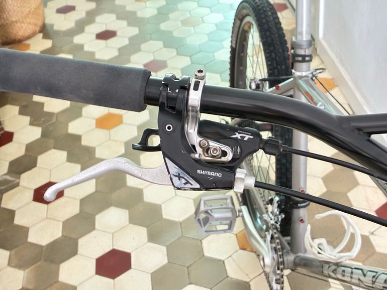 Used Kona KILAUEA Shimano Deore XT 1994 Mountainbike, Hellgrau — image 5 of 14