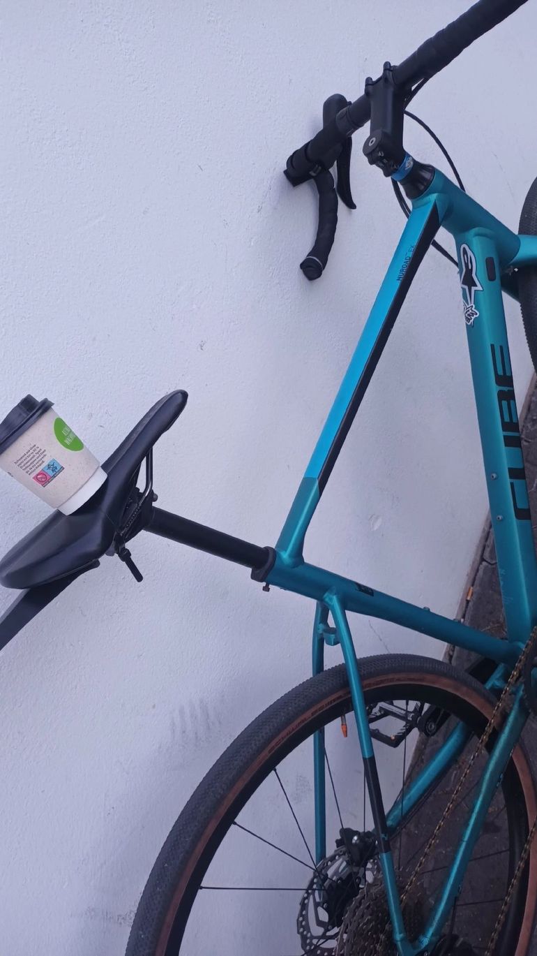 Used CUBE NUROAD EX 2023 2023 Road & Gravel, Blue — image 1 of 3