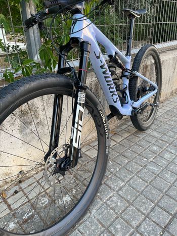 Used Specialized Epic SRAM XX SL Eagle AXS (T-Type) 2025 Mountainbike, White — image 7 of 7