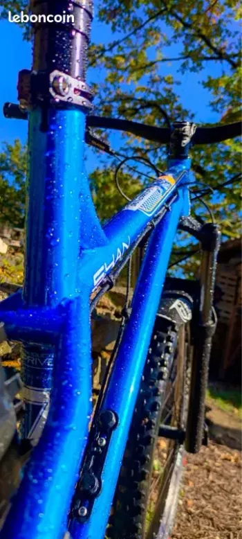 Used Production Privée Shan 27" Grand Prix 2021 2021 Mountainbike, Blue — image 4 of 15