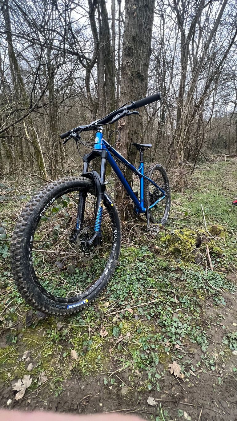 Used Production Privée Shan 27" Grand Prix 2021 2021 Mountainbike, Blue — image 12 of 15
