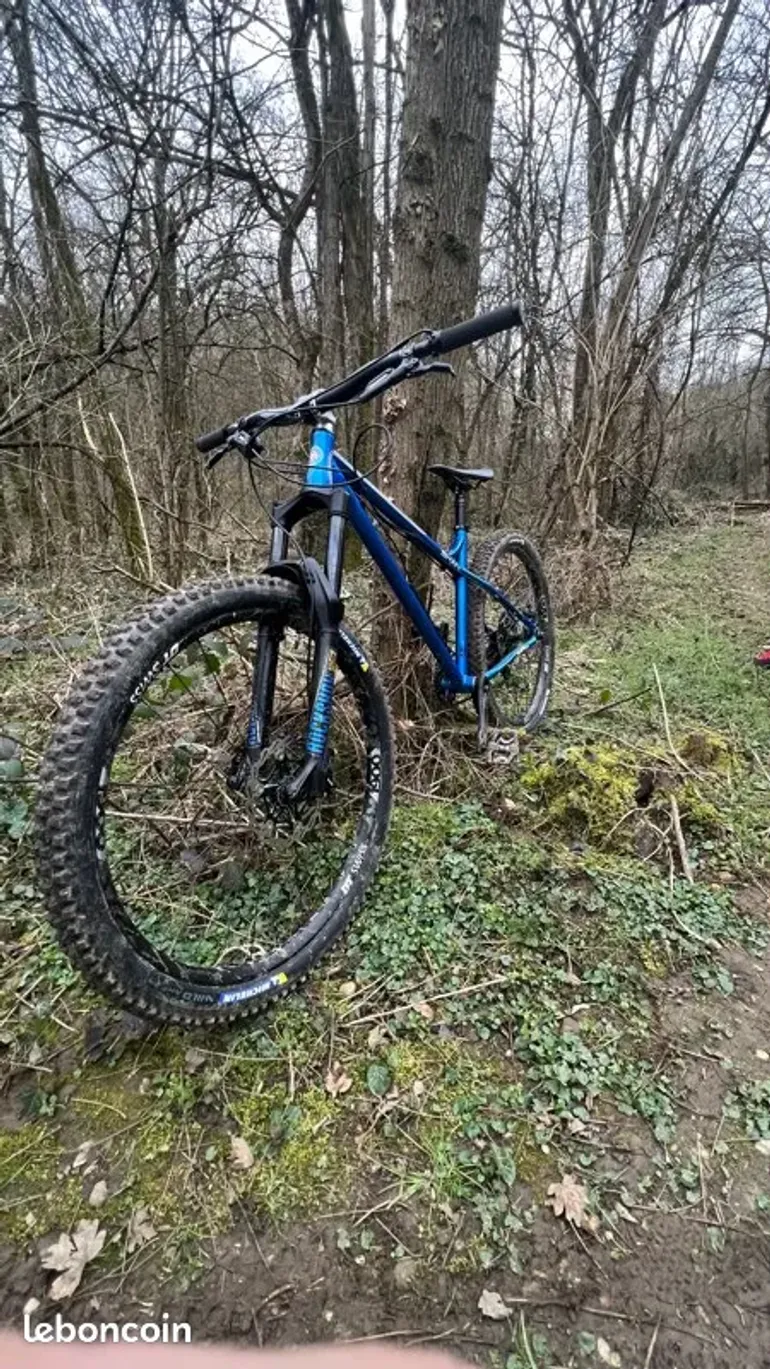 Used Production Privée Shan 27" Grand Prix 2021 2021 Mountainbike, Blue — image 8 of 15