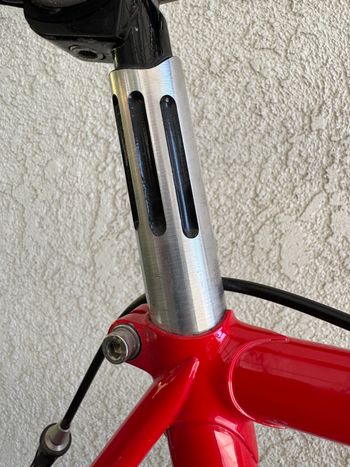 Used Masi VINTAGE Masi Gran Coursa (1990?) With MODERN 12-speed Campy Chorus 1990 Road & Gravel, Red — image 16 of 27