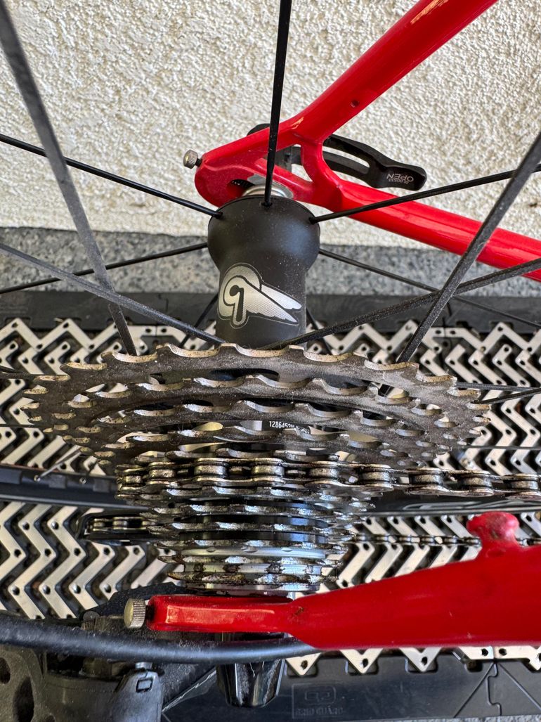 Used Masi VINTAGE Masi Gran Coursa (1990?) With MODERN 12-speed Campy Chorus 1990 Road & Gravel, Red — image 7 of 27