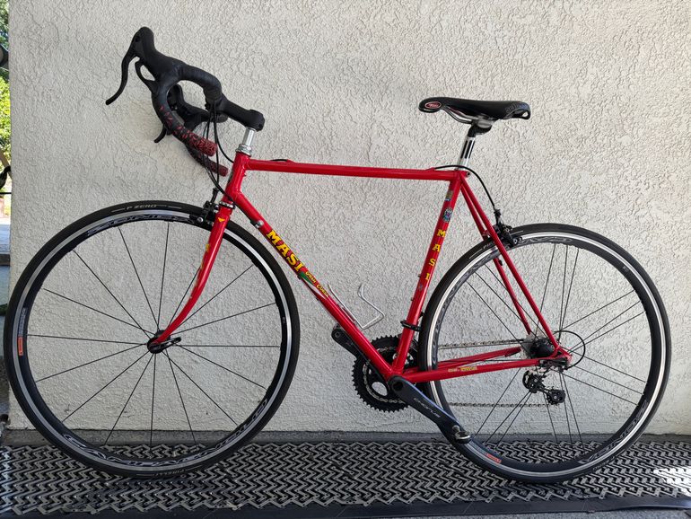 Used Masi VINTAGE Masi Gran Coursa (1990?) With MODERN 12-speed Campy Chorus 1990 Road & Gravel, Red — image 1 of 27