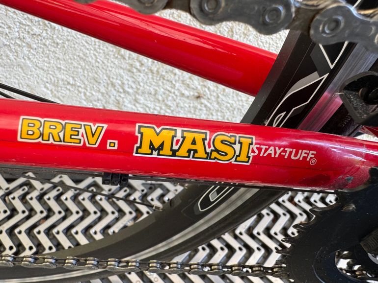 Used Masi VINTAGE Masi Gran Coursa (1990?) With MODERN 12-speed Campy Chorus 1990 Road & Gravel, Red — image 23 of 27