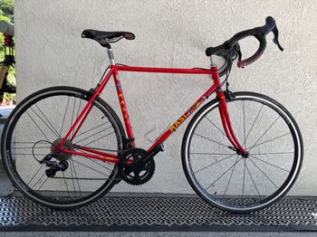 Used Masi VINTAGE Masi Gran Coursa (1990?) With MODERN 12-speed Campy Chorus 1990 Road & Gravel, Red — image 2 of 27