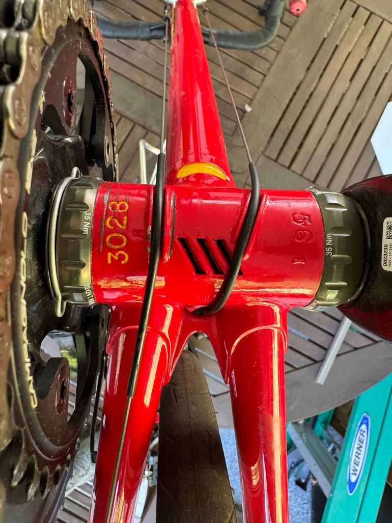 Used Masi VINTAGE Masi Gran Coursa (1990?) With MODERN 12-speed Campy Chorus 1990 Road & Gravel, Red — image 4 of 27