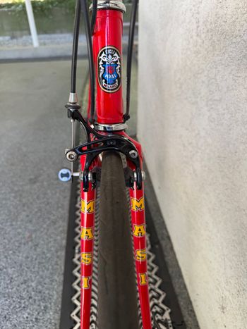 Used Masi VINTAGE Masi Gran Coursa (1990?) With MODERN 12-speed Campy Chorus 1990 Road & Gravel, Red — image 3 of 27