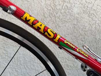 Used Masi VINTAGE Masi Gran Coursa (1990?) With MODERN 12-speed Campy Chorus 1990 Road & Gravel, Red — image 22 of 27