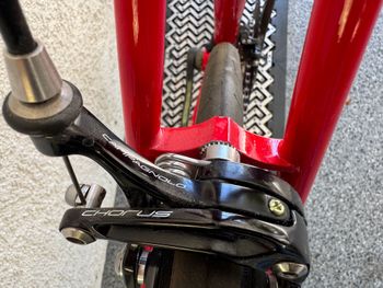 Used Masi VINTAGE Masi Gran Coursa (1990?) With MODERN 12-speed Campy Chorus 1990 Road & Gravel, Red — image 20 of 27