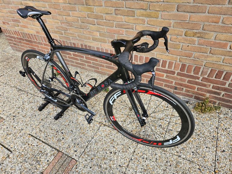 Used De Rosa Idol Shimano Ultegra Di2 2018 Road & Gravel, Black — image 4 of 18