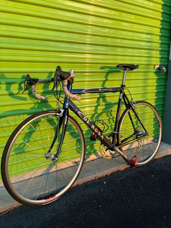 Used De Rosa Merak Campagnolo Record 2000 Road & Gravel, Blue,  — image 2 of 13