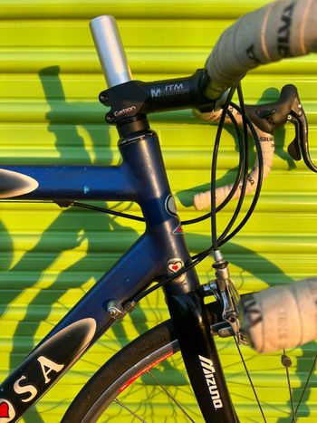 Used De Rosa Merak Campagnolo Record 2000 Road & Gravel, Blue,  — image 5 of 13