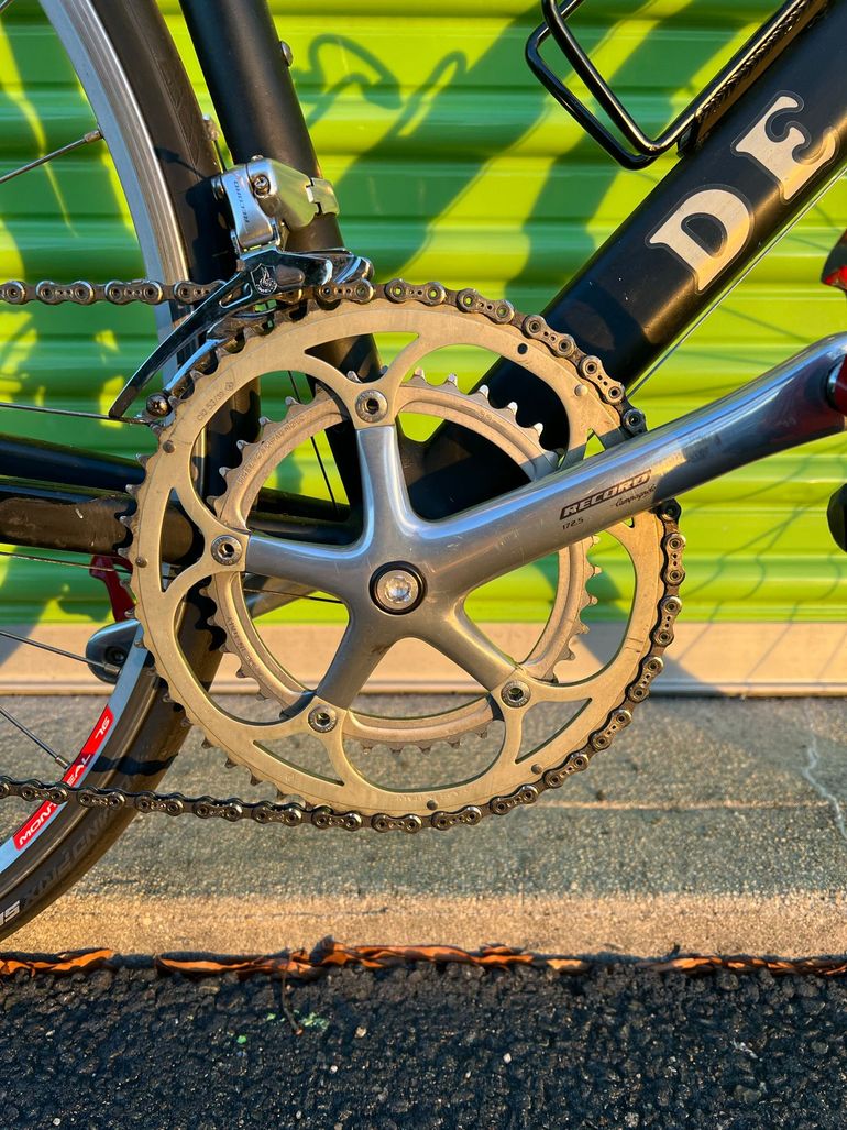 Used De Rosa Merak Campagnolo Record 2000 Road & Gravel, Blue,  — image 9 of 13