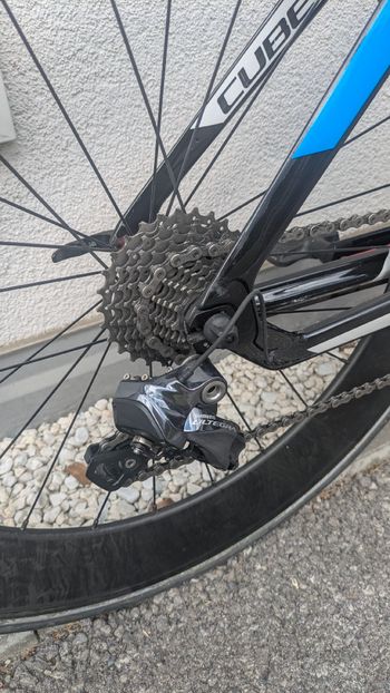 Used CUBE Aerium Shimano Dura Ace Di2 2015 Road & Gravel, Blue — image 2 of 10