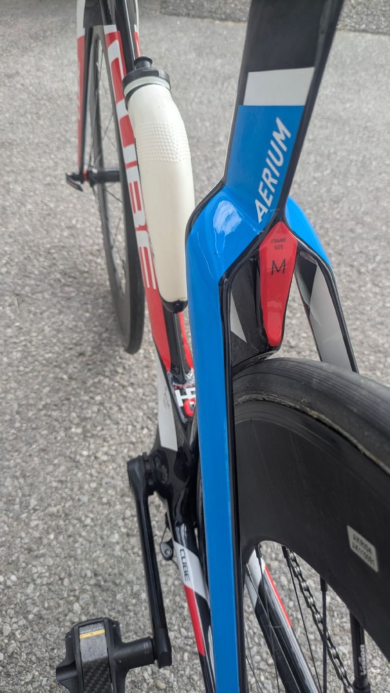 Used CUBE Aerium Shimano Dura Ace Di2 2015 Road & Gravel, Blue — image 8 of 10