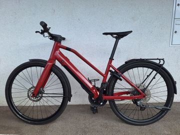Canyon Commuter:ON Shimano Deore XT 2021 Urban usato, Rosso — immagine 2 di 3