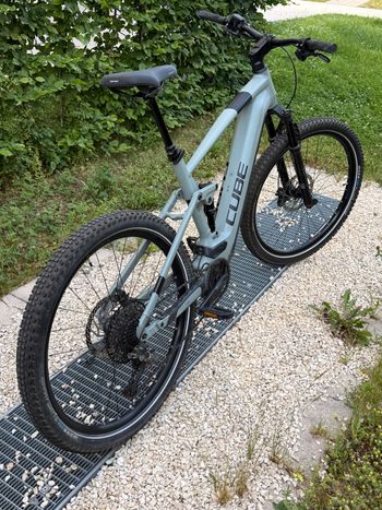 Used CUBE STEREO HYBRID 120, SLX 750 2023 2023 Mountainbike, Light Gray, 27.5, 29 — image 4 of 11