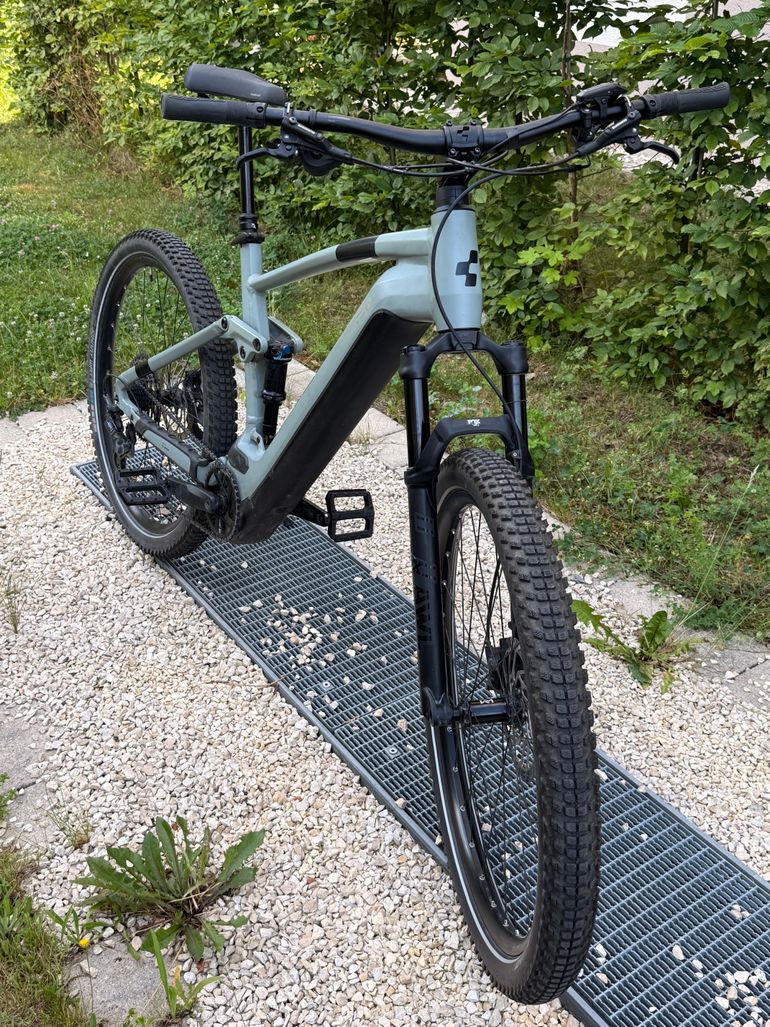 Used CUBE STEREO HYBRID 120, SLX 750 2023 2023 Mountainbike, Light Gray, 27.5, 29 — image 3 of 11