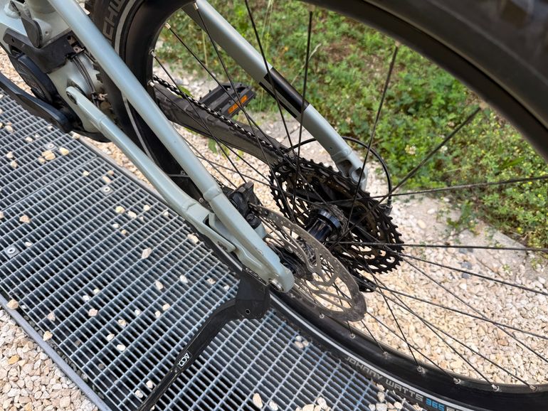 Used CUBE STEREO HYBRID 120, SLX 750 2023 2023 Mountainbike, Light Gray, 27.5, 29 — image 8 of 11