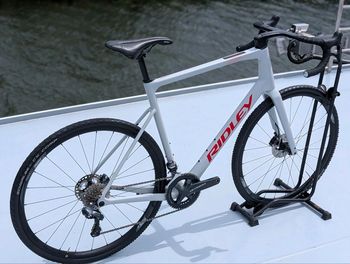 Used Ridley Grifn Road - Shimano Ultegra DI2 2x12sp 2026 2026 Road & Gravel, Light Gray — image 3 of 15