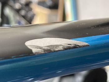 Used Scott Scott Addict RC Chavez Esteban Limited Edition 2020 (cracked Frame) 2020 Road & Gravel, Blue — image 9 of 12