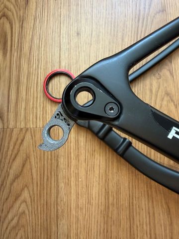 Gebrauchtes Pinarello Dogma X Frameset 2024 Road & Gravel, Blau — Bild 12 von 17