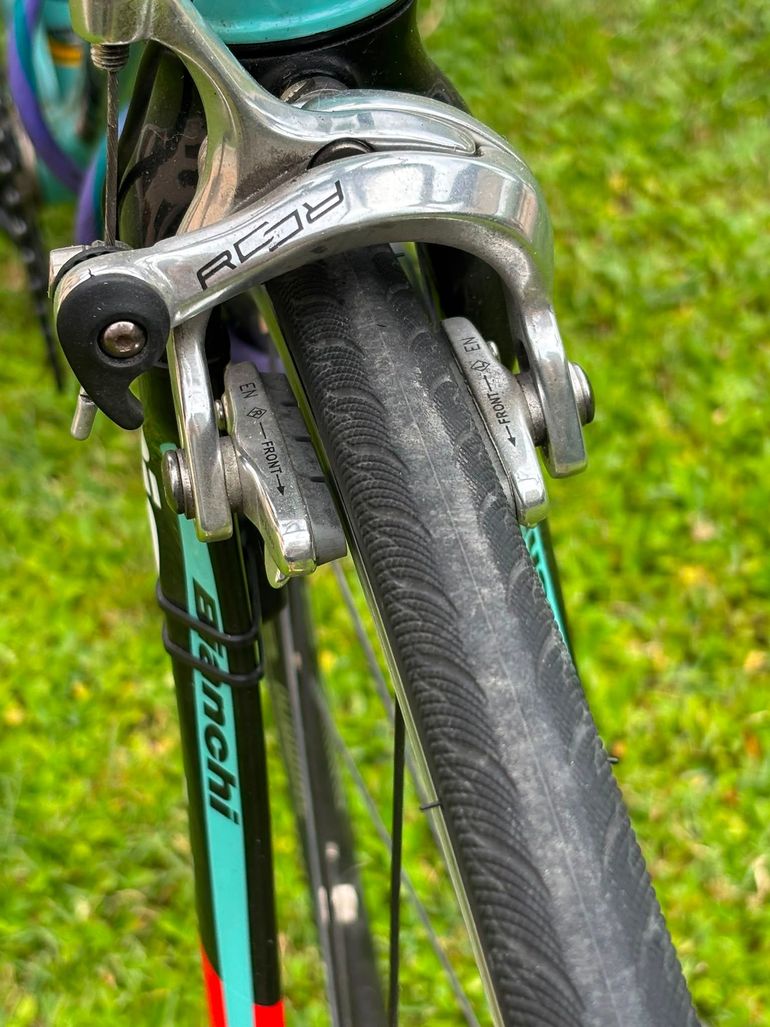 Gebrauchtes Bianchi Super Leggera Team Barloworld 2010 Road & Gravel, Grün — Bild 4 von 8