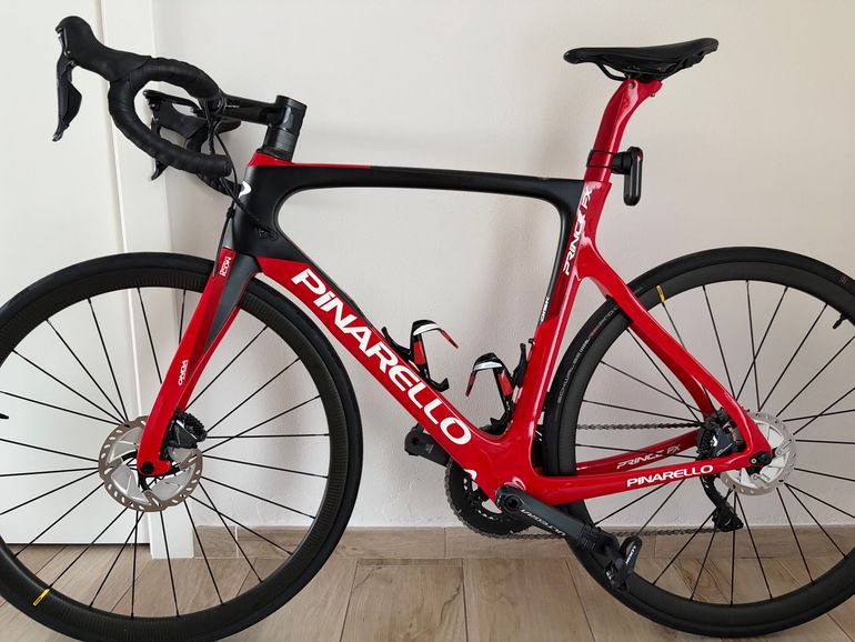 Used Pinarello Prince FX Disk Ultegra Di2 Bike 2019 2019 Road & Gravel, Red — image 5 of 5