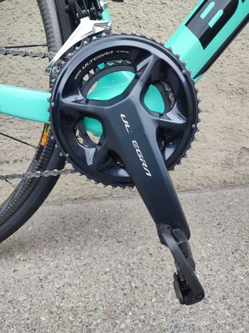 Used Bianchi Oltre Shimano Ultegra Di2 2019 Road & Gravel, Blue — image 4 of 14