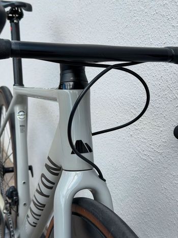 Used Canyon Canyon Endurace CF SL 8 Di2 2023 2023 Road & Gravel, Gris claro — image 7 of 35