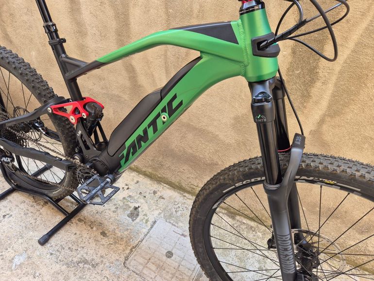 Used Fantic XTF 1.5 Sport 2024 2024 Mountainbike, Green — image 3 of 14