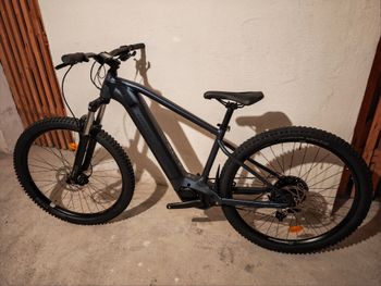 Used ROCKRIDER E-Mountainbike Hardtail 29 Zoll E-Expl 520 blau 2025 2025 MTB