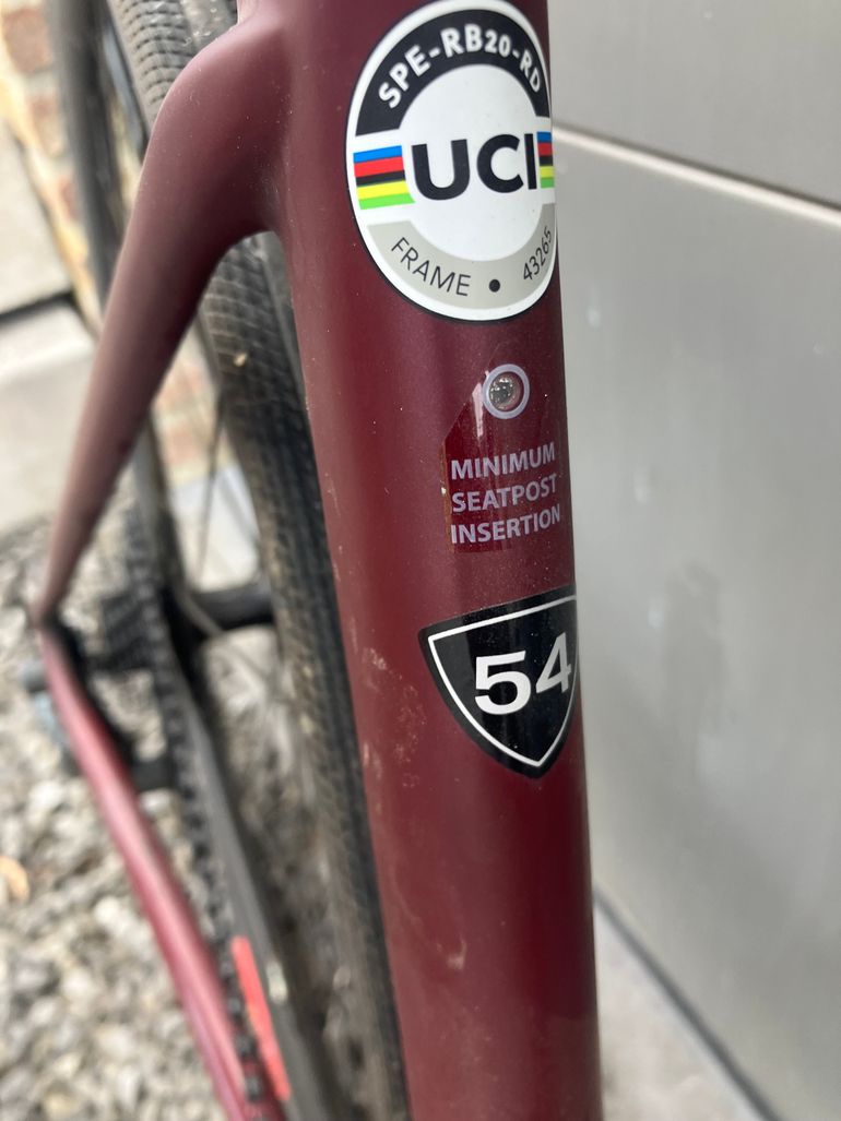 Specialized Roubaix 2023 2023 Road & Gravel de segunda mano, Rojo — imagen 7 de 7