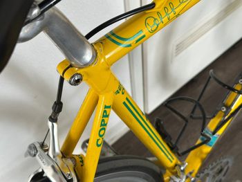 Used Fausto Coppi Vintage Reparto Corse - 1990s Limited Edition 1990 Road & Gravel, Orange — image 4 of 11