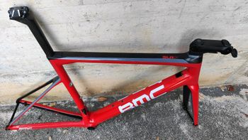 Brugt BMC Teammachine SLR01 DISC Module (Team Red) 2018 Frameset 2018 Road & Gravel — billede 5 af 6
