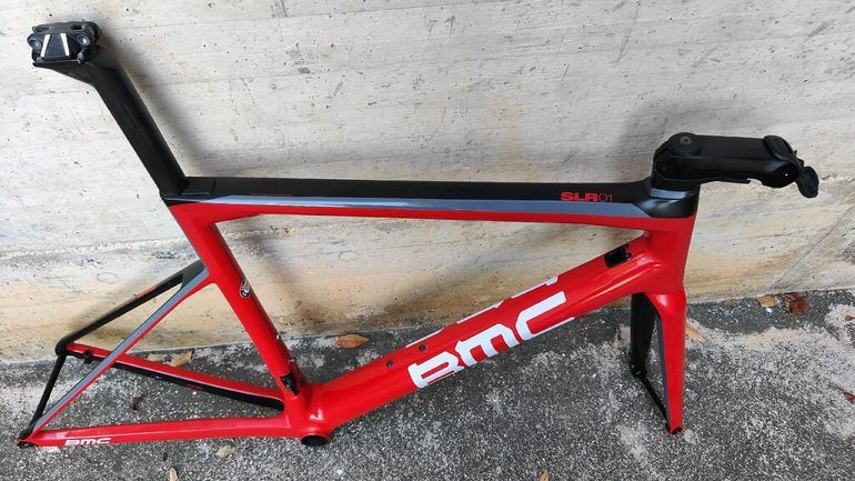 Brugt BMC Teammachine SLR01 DISC Module (Team Red) 2018 Frameset 2018 Road & Gravel — billede 5 af 6