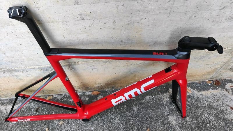 Used BMC Teammachine SLR01 DISC Module (Team Red) 2018 Frameset 2018 Road & Gravel, Red — image 5 of 6