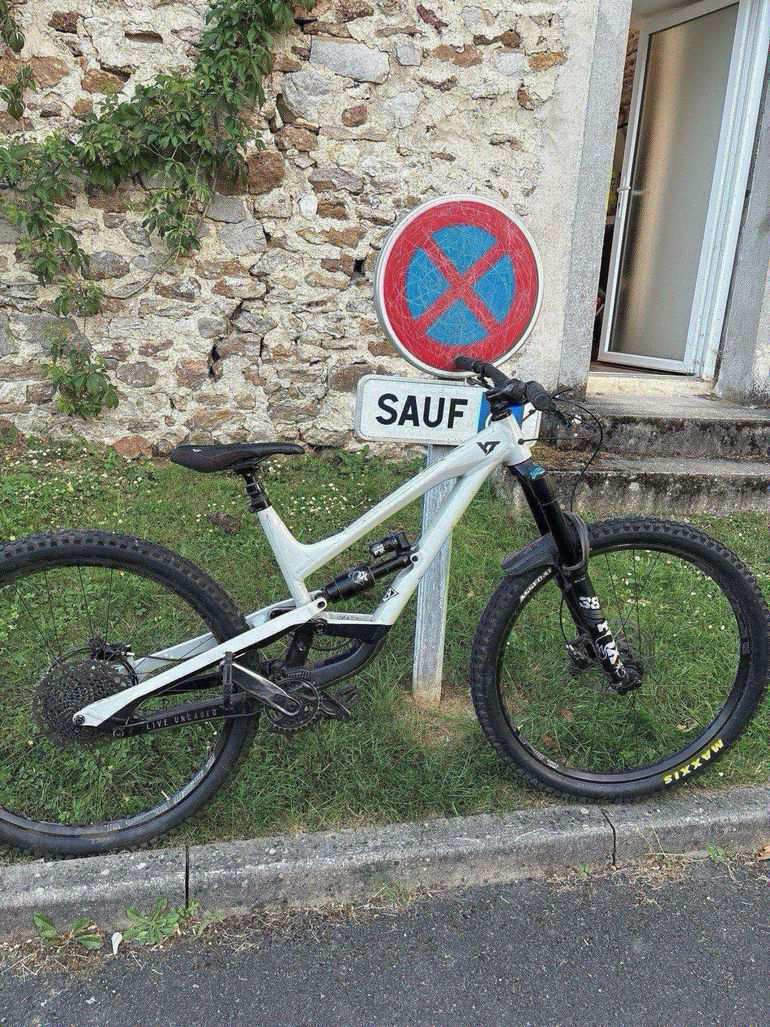 YT Industries Capra Shred 29 2021 2021 Mountainbike usato, Grigio chiaro — immagine 5 di 12