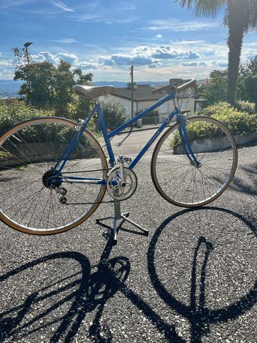 Used Motobecane MBK Campagnolo Veloce 1994 Road & Gravel, Blue — image 2 of 3