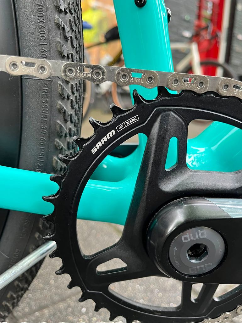 Used Specialized Crux Expert - SRAM Rival XPLR AXS 2026 2026 Road & Gravel, Blau — image 5 of 11