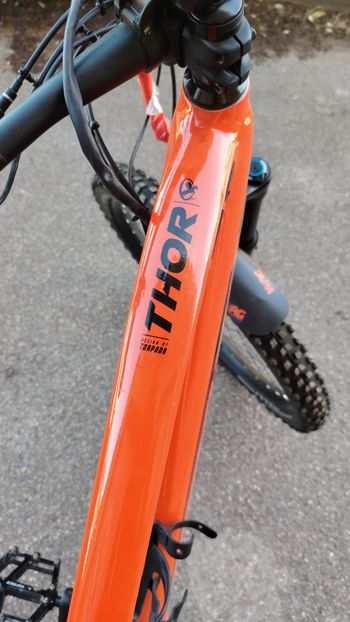 Used Torpado E-BIKE MTB 29″ BIAMMORTIZZATA TORPADO THOR FULL 160 85NM 720WH MISURA M USATO 2025 Mountainbike, Red — image 16 of 16