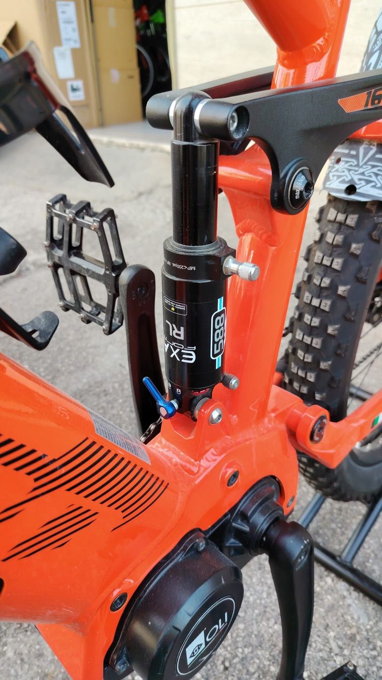 Used Torpado E-BIKE MTB 29″ BIAMMORTIZZATA TORPADO THOR FULL 160 85NM 720WH MISURA M USATO 2025 Mountainbike, Red — image 3 of 16