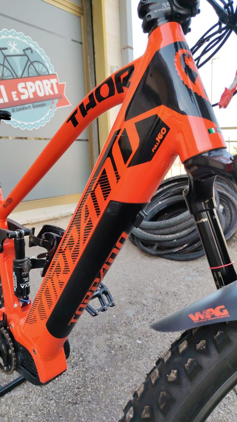 Used Torpado E-BIKE MTB 29″ BIAMMORTIZZATA TORPADO THOR FULL 160 85NM 720WH MISURA M USATO 2025 Mountainbike, Red — image 14 of 16